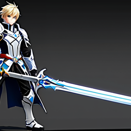 **

"A fully clothed, professional Elsword character (specify class if desired, e.g., 'Infinity Sword') standing heroically in the Elrianode region, safe for work, appropriate content, perfect anatomy, well-formed hands, natural pose, professional, family-friendly, modest armor, dramatic lighting, digital painting."

**