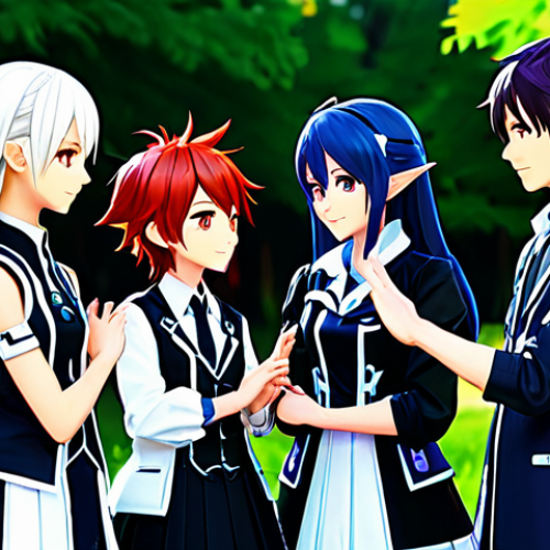 **

"A group of fully clothed friends chatting within a vibrant Elsword game scene, appropriate attire, safe for work, perfect anatomy, correct proportions, family-friendly, digital art, high detail, well-formed hands, proper finger count, natural body proportions."

**