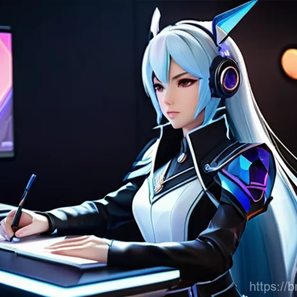 엘소드 이벤트 아이템 획득 팁 - **Prompt 1: The Strategist's Study - Event Preparation** "A young, determined female Elsword cha...
