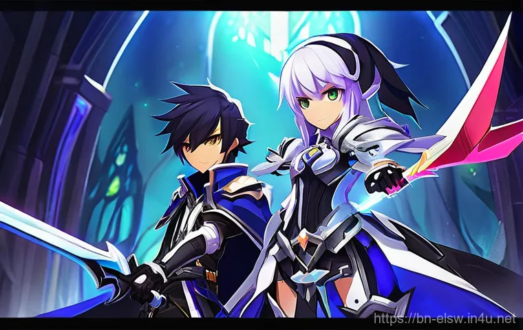 엘소드 이벤트 아이템 획득 팁 - **Prompt 1: The Strategist's Study - Event Preparation** "A young, determined female Elsword cha...