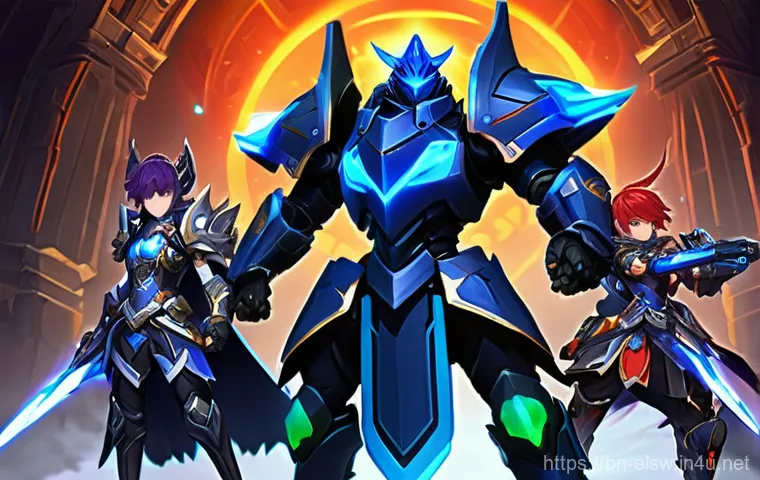 엘소드 버프 시스템 이해 - **Prompt:** A dynamic Elsword-style female character, clad in intricate, form-fitting futuristic bat...